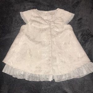 Heirlooms ivory/gold 18m dress